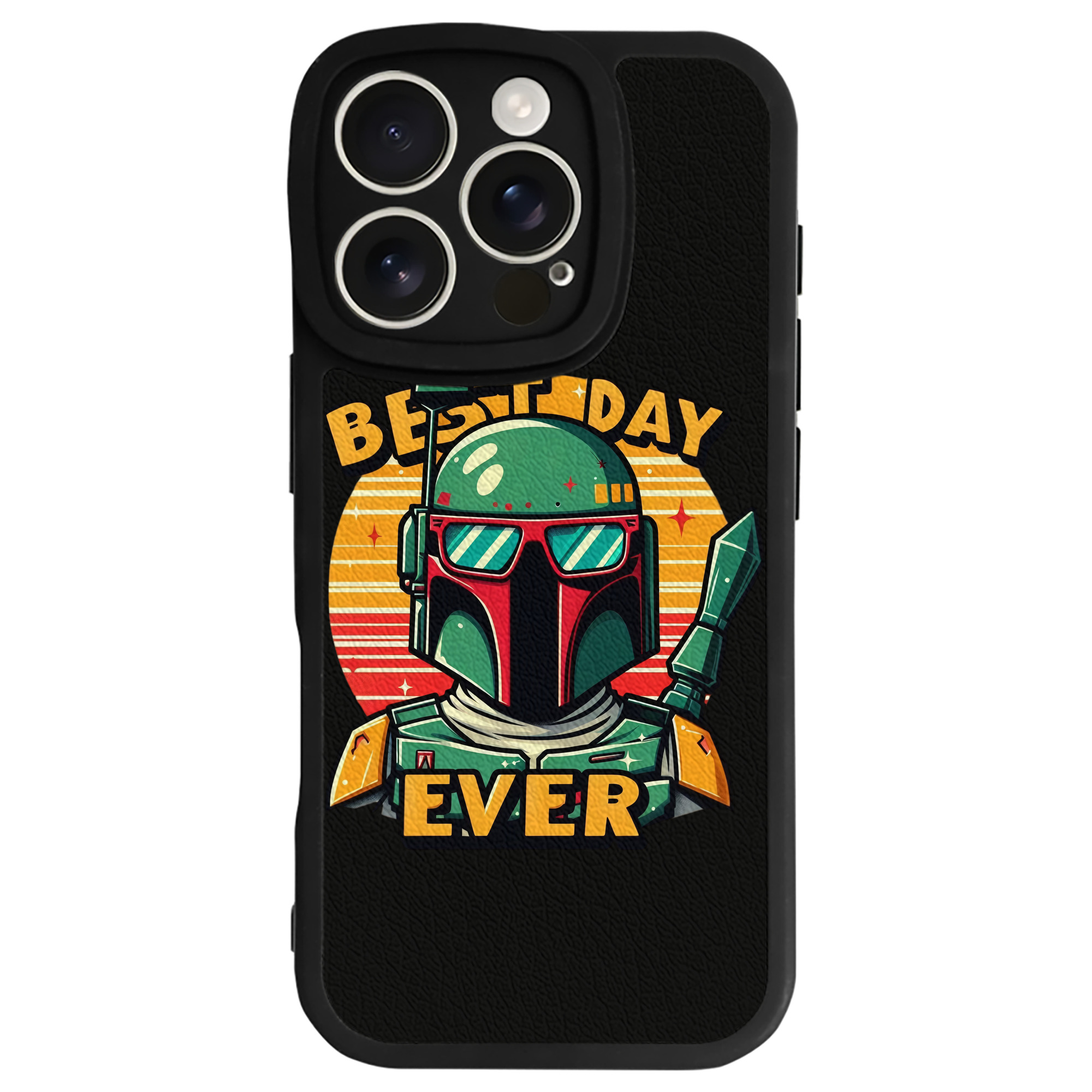 （画像用） スター・ウォーズ Star Wars 【iPhone 16シリーズ対応】シリコンスマホケース（レザー調） 材質：シリコン